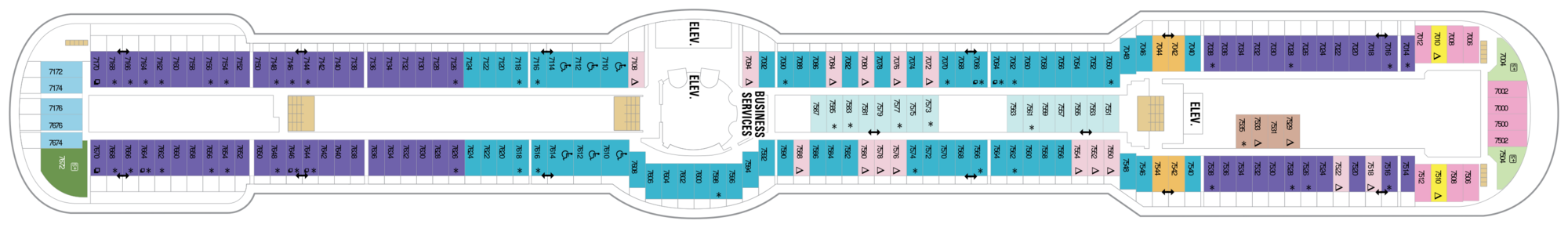Deck 7 plan